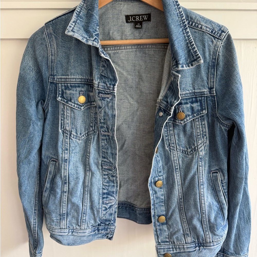 J. Crew Light Blue Denim Jacket
